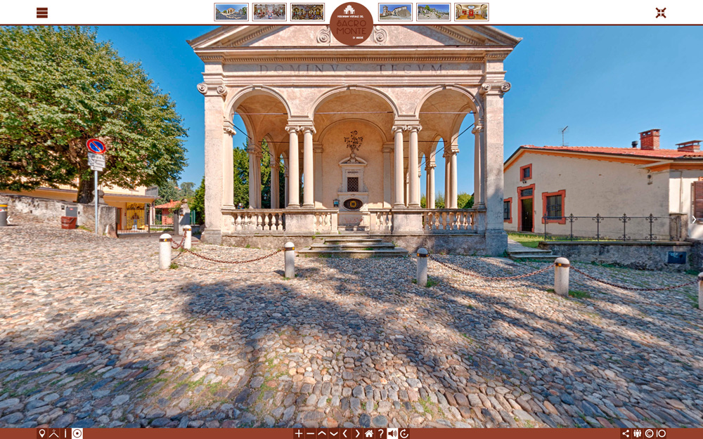 Online il “Percorso Virtuale del Sacro Monte di Varese”